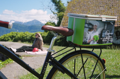 Fahrradwerbung
